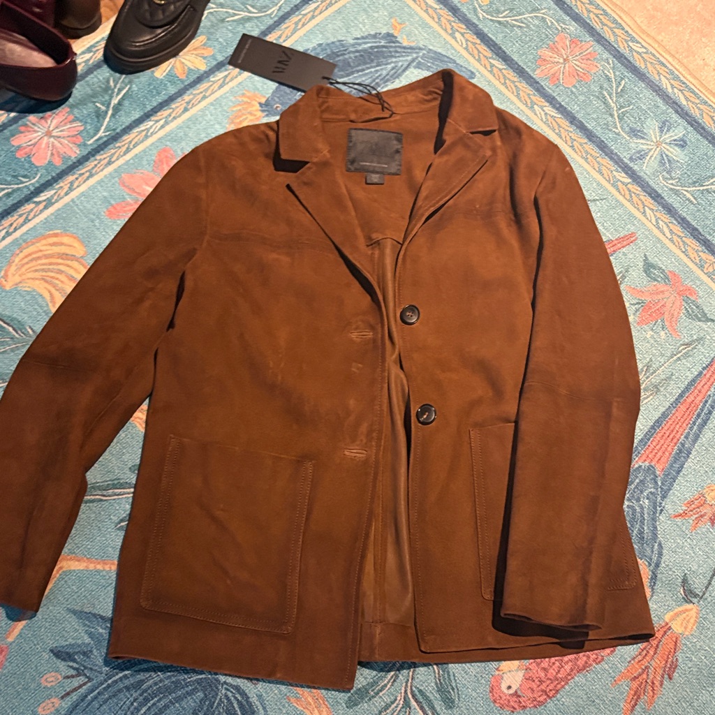 Zara Viral Women’s Brown Suede Jacket